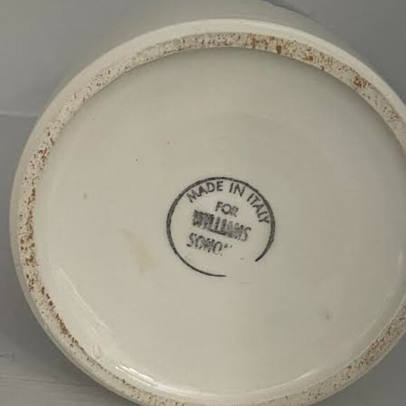 Vintage William Sonoma Ceramiche Alfa Blue & White Carafe Made in Italy - Picture 4 of 10